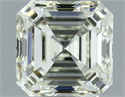 Natural Diamond 1.00 Carats, Asscher with  Cut, K Color, VS1 Clarity and Certified by IGI
