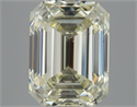 Diamante Natural 4.50 quilates, Esmeralda , Color L, claridad SI1 y certificado HRD