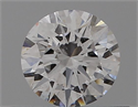 Natural Diamond 0.40 Carats, Round with Excellent Cut, D Color, SI2 Clarity and Certified by GIA