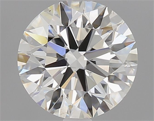 Picture of Natural Diamond 1.00 Carats, Round with Excellent Cut, H Color, SI2 Clarity and Certified by GIA
