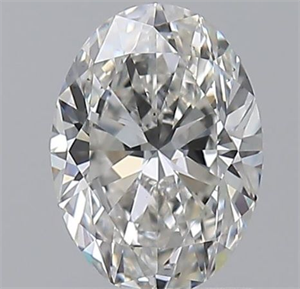 Picture of Natural Diamond 1.21 Carats, Oval with  Cut, H Color, SI1 Clarity and Certified by GIA