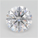 Lab Grown Diamond 3.28 Carats, Round with Excellent Cut, D Color, VVS1 Clarity and Certified by GIA