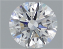 Del inventario de diamantes de laboratorio, 1.04 quilates, Redondo , Color D, claridad VVS2 y certificado IGI