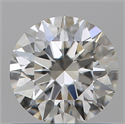 Natural Diamond 0.80 Carats, Round with Excellent Cut, J Color, VS2 Clarity and Certified by GIA