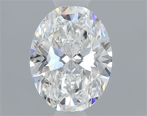 Picture of Natural Diamond 0.50 Carats, Oval with  Cut, E Color, VS2 Clarity and Certified by GIA