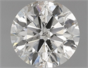 Natural Diamond 1.11 Carats, Round with Excellent Cut, I Color, I1 Clarity and Certified by GIA