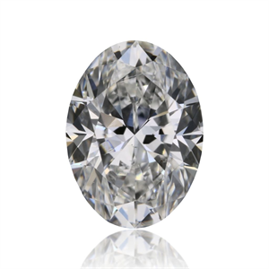 Picture of Natural Diamond 0.50 Carats, Oval with  Cut, F Color, SI2 Clarity and Certified by GIA