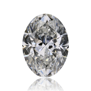 Picture of Natural Diamond 0.50 Carats, Oval with  Cut, F Color, SI2 Clarity and Certified by GIA