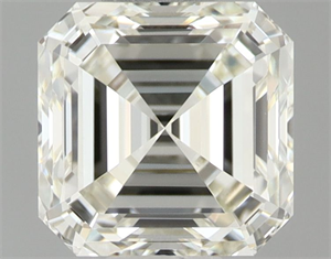 Foto Diamante Natural 1.02 quilates, Asscher , Color J, claridad VVS1 y certificado IGI de