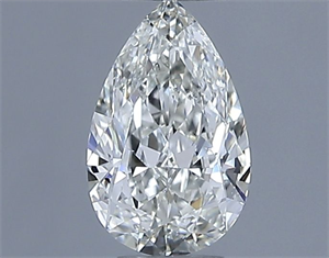 Foto Diamante Natural 0.53 quilates, De pera , Color H, claridad VS2 y certificado IGI de