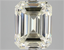 Diamante Natural 5.70 quilates, Esmeralda , Color K, claridad VVS2 y certificado HRD