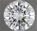 Natural Diamond 3.01 Carats, Round with Excellent Cut, G Color, VVS2 Clarity and Certified by GIA