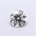Lab Grown Diamond 1.00 Carats, Round with Ideal Cut, H Color, VVS2 Clarity and Certified by IGI