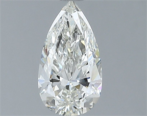 Picture of Natural Diamond 0.90 Carats, Pear with  Cut, I Color, VVS2 Clarity and Certified by GIA