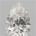 Diamante Natural 0.24 quilates, De pera , Color H, claridad SI2 y certificado IGI