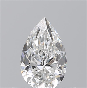 Picture of Natural Diamond 0.50 Carats, Pear with  Cut, F Color, VS1 Clarity and Certified by GIA
