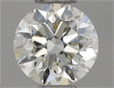 Natural Diamond 0.40 Carats, Round with Very Good Cut, J Color, VVS2 Clarity and Certified by IGI