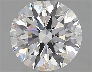Picture of Lab Grown Diamond 2.34 Carats, Round with Excellent Cut, D Color, VVS1 Clarity and Certified by GIA