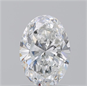 Natural Diamond 1.20 Carats, Oval with  Cut, E Color, VVS2 Clarity and Certified by GIA