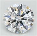 Del inventario de diamantes de laboratorio, 2.41 quilates, Redondo , Color D, claridad IF y certificado GIA