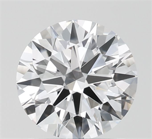 Picture of Lab Grown Diamond 1.02 Carats, Round with Ideal Cut, D Color, VVS2 Clarity and Certified by IGI