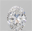 Diamante Natural 1.01 quilates, Ovalado , Color D, claridad SI1 y certificado GIA
