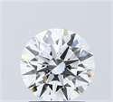 Del inventario de diamantes de laboratorio, 1.55 quilates, Redondo , Color F, claridad VVS2 y certificado IGI