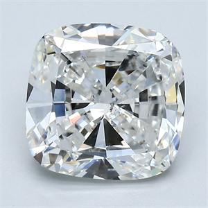 Foto Diamante Natural 3.02 quilates, Del cojín , Color G, claridad SI1 y certificado GIA de