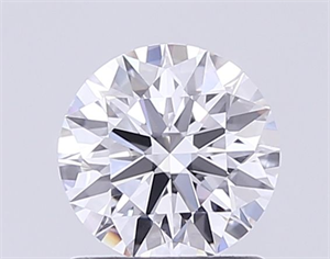 Picture of Lab Grown Diamond 0.93 Carats, Round with Ideal Cut, D Color, VVS2 Clarity and Certified by IGI