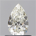 Diamante Natural 0.51 quilates, De pera , Color I, claridad VS2 y certificado GIA
