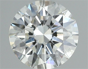 Picture of Natural Diamond 0.70 Carats, Round with Excellent Cut, H Color, SI2 Clarity and Certified by GIA