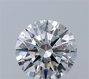 Foto Diamante Natural 0.41 quilates, Redondo , Color E, claridad SI2 y certificado GIA de