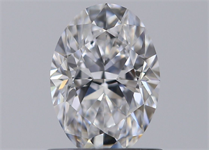 Picture of Natural Diamond 0.70 Carats, Oval with  Cut, D Color, VVS1 Clarity and Certified by GIA