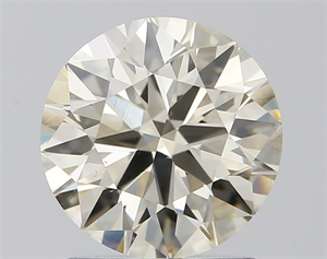 Picture of Natural Diamond 1.55 Carats, Round with Excellent Cut, L Color, SI1 Clarity and Certified by IGI