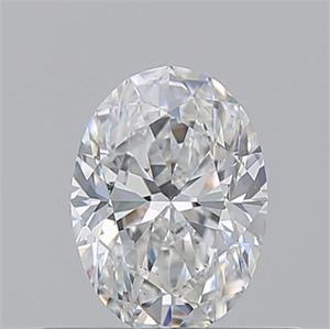 Picture of Natural Diamond 0.50 Carats, Oval with  Cut, E Color, SI1 Clarity and Certified by GIA