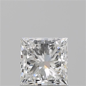 Picture of Natural Diamond 1.01 Carats, Princess with  Cut, G Color, VVS2 Clarity and Certified by GIA