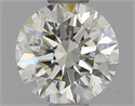Natural Diamond 0.50 Carats, Round with Excellent Cut, J Color, VS1 Clarity and Certified by IGI