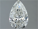 Natural Diamond 1.00 Carats, Pear with  Cut, G Color, VS2 Clarity and Certified by GIA