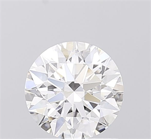 Picture of Lab Grown Diamond 1.10 Carats, Round with Ideal Cut, D Color, VVS2 Clarity and Certified by IGI