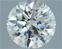 Diamante Natural 3.01 quilates, Redondo , Color J, claridad SI2 y certificado IGI