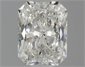 Natural Diamond 0.70 Carats, Radiant with  Cut, K Color, VVS2 Clarity and Certified by GIA