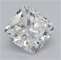 Natural Diamond 3.00 Carats, Cushion with  Cut, G Color, SI1 Clarity and Certified by GIA