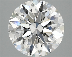 Picture of Lab Grown Diamond 3.03 Carats, Round with Excellent Cut, F Color, VVS2 Clarity and Certified by IGI