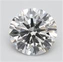 Lab Grown Diamond 2.41 Carats, Round with Excellent Cut, F Color, VS1 Clarity and Certified by IGI