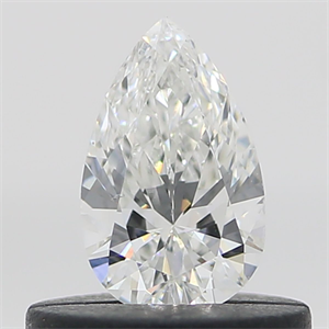 Foto Diamante Natural 0.33 quilates, De pera , Color G, claridad VS2 y certificado GIA de