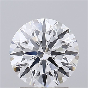 Picture of Lab Grown Diamond 2.03 Carats, Round with Ideal Cut, D Color, VVS1 Clarity and Certified by IGI