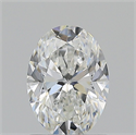 Natural Diamond 1.01 Carats, Oval with  Cut, F Color, VS1 Clarity and Certified by GIA