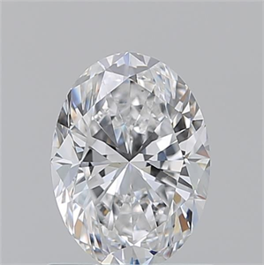 Picture of Natural Diamond 1.01 Carats, Oval with  Cut, D Color, VS2 Clarity and Certified by GIA