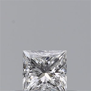 Foto Diamante Natural 0.24 quilates, Princesa , Color D, claridad VVS2 y certificado GIA de