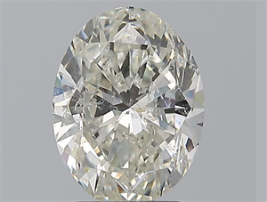Foto Diamante Natural 2.00 quilates, Ovalado , Color H, claridad SI2 y certificado HRD de